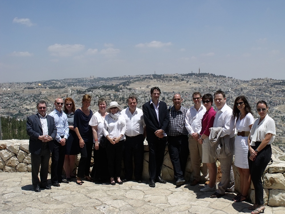 CFI Delegation in Jerusalem