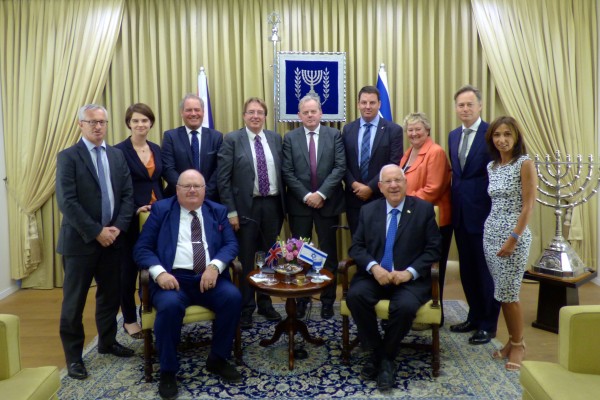 CFI Officers with President Rivlin