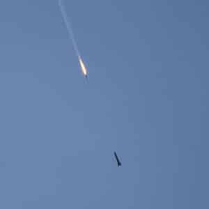 Iron Dome interceptor destroys rocket launched from Gaza Gilad Kfir - Twitter 
